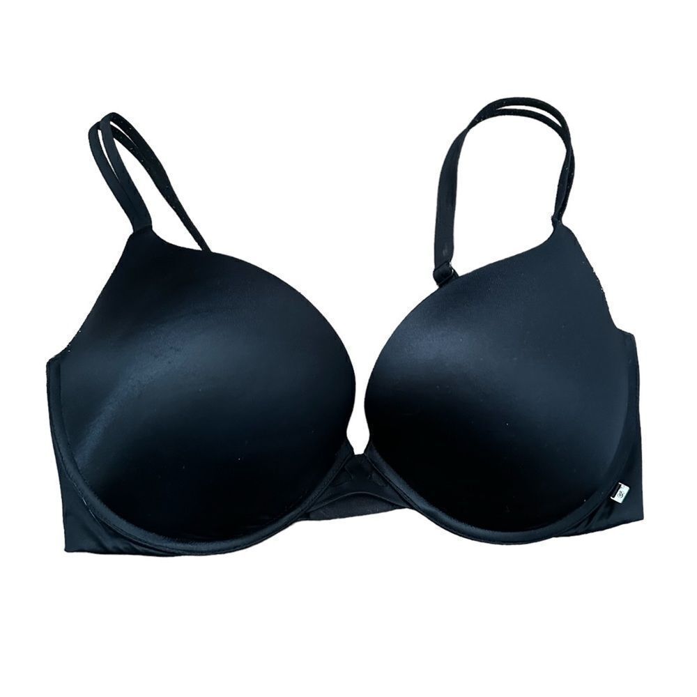 Victoria Secret PINK Black Extra Padded Very Sexy Push Up Bra